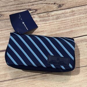 Perricone MD Navy Blue Striped Toiletry Bag United First Class